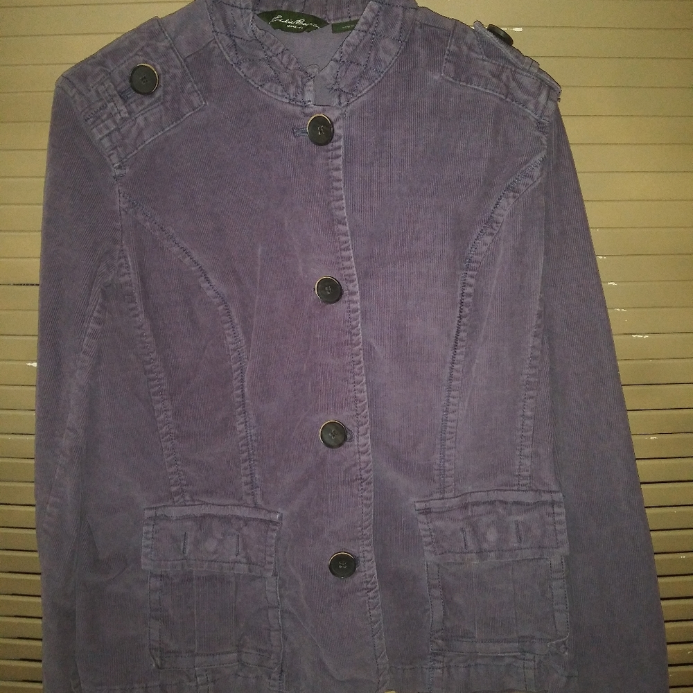 Military Style Corduroy Jacket